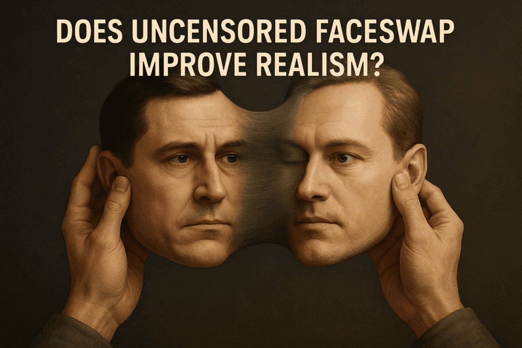 Does Uncensored Faceswap Improve Realism?