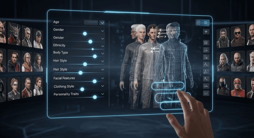 image – VidAU.ai ai character generator
