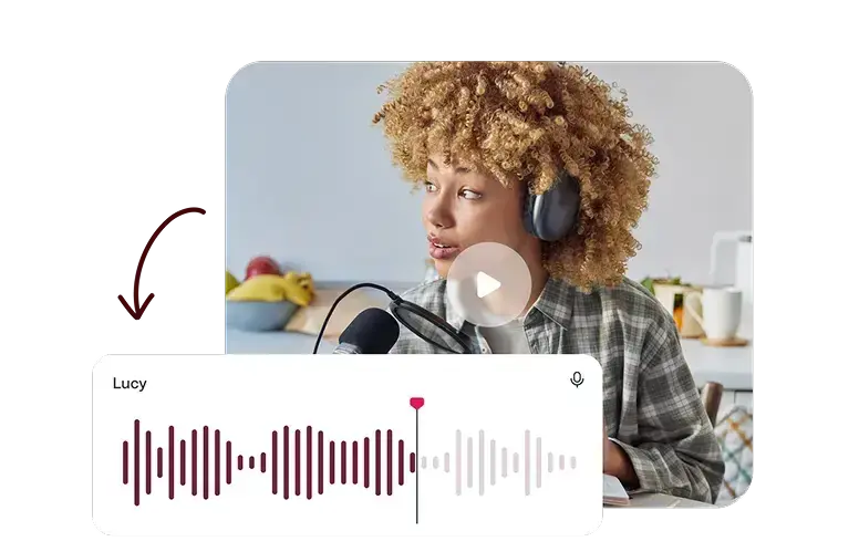 image – VidAU.ai ai podcast generator