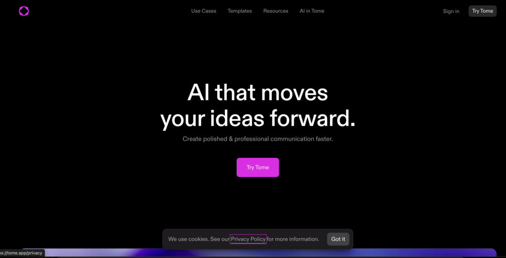 image – VidAU.ai tome ai