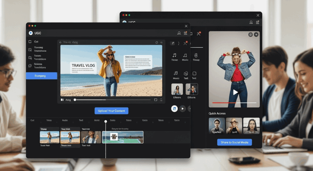 image – VidAU.ai ugc video editor online