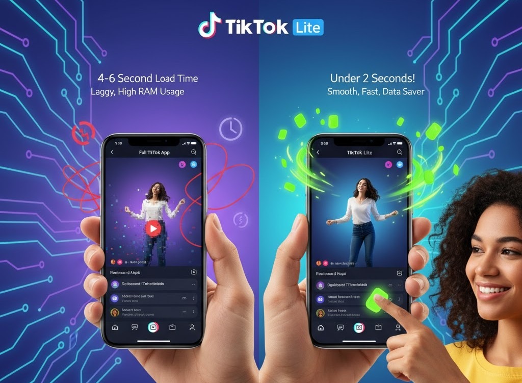 TikTok Lite – save data performance