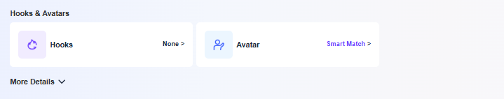 image to show avatar and hook upload