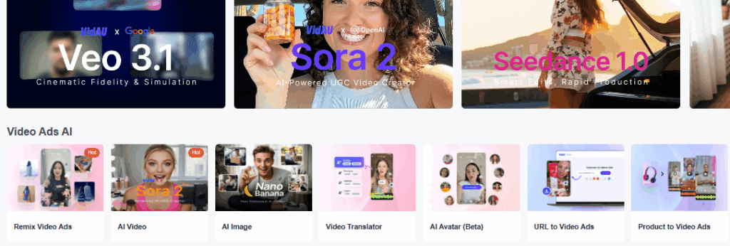 image step by step on product to video Ads