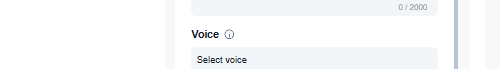 image – VidAU.ai image to select voice
