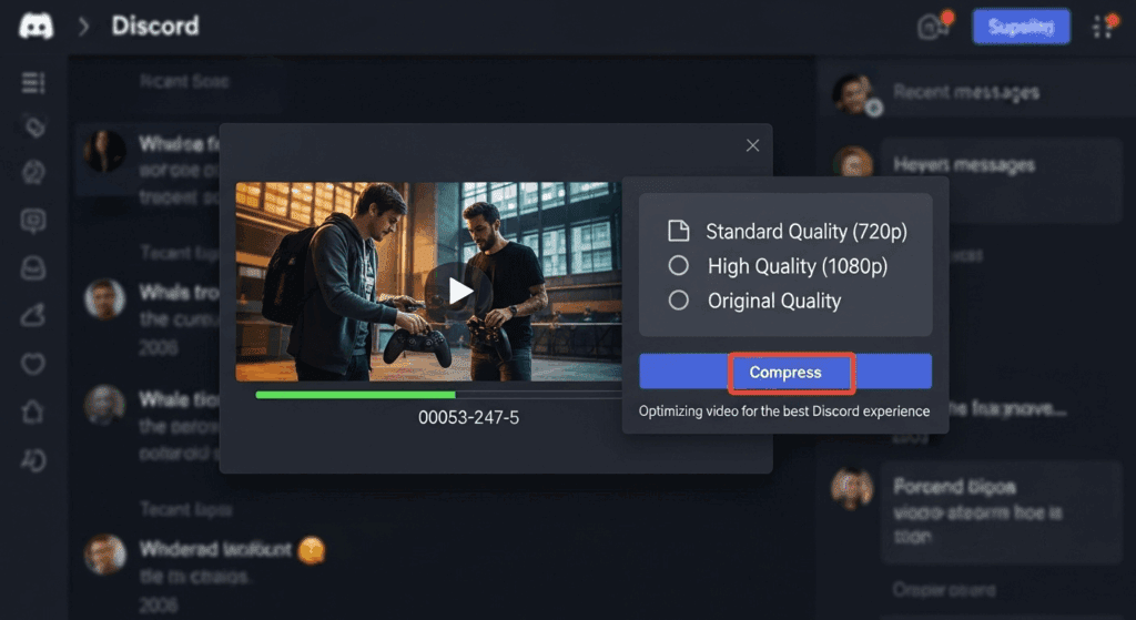 image – VidAU.ai online video compressor for discord