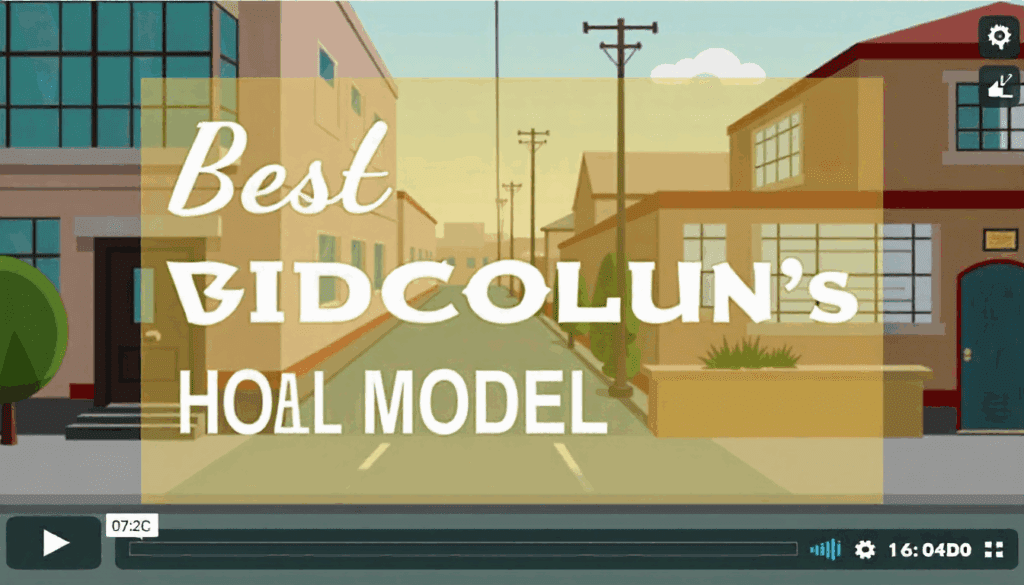 Best text to video local model title screen on an animated video player