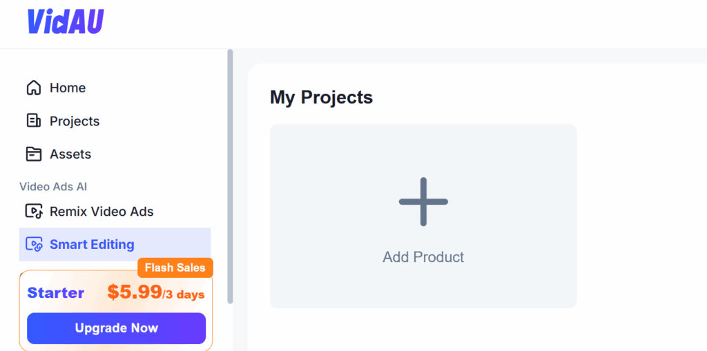 image of Step 2 — Click Add Product