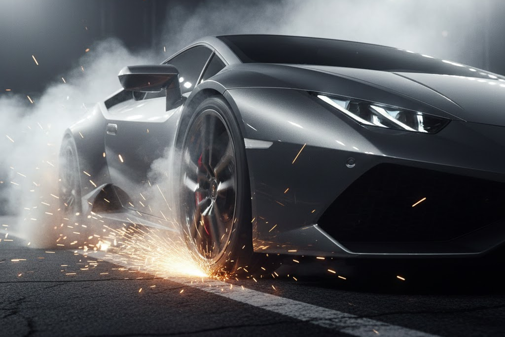 image of Lamborghini wheel Spine