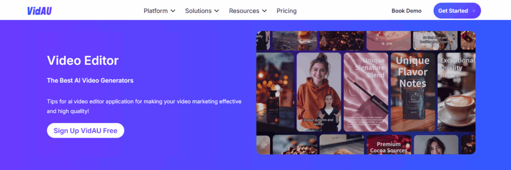 Turn styles into videos using VidAU