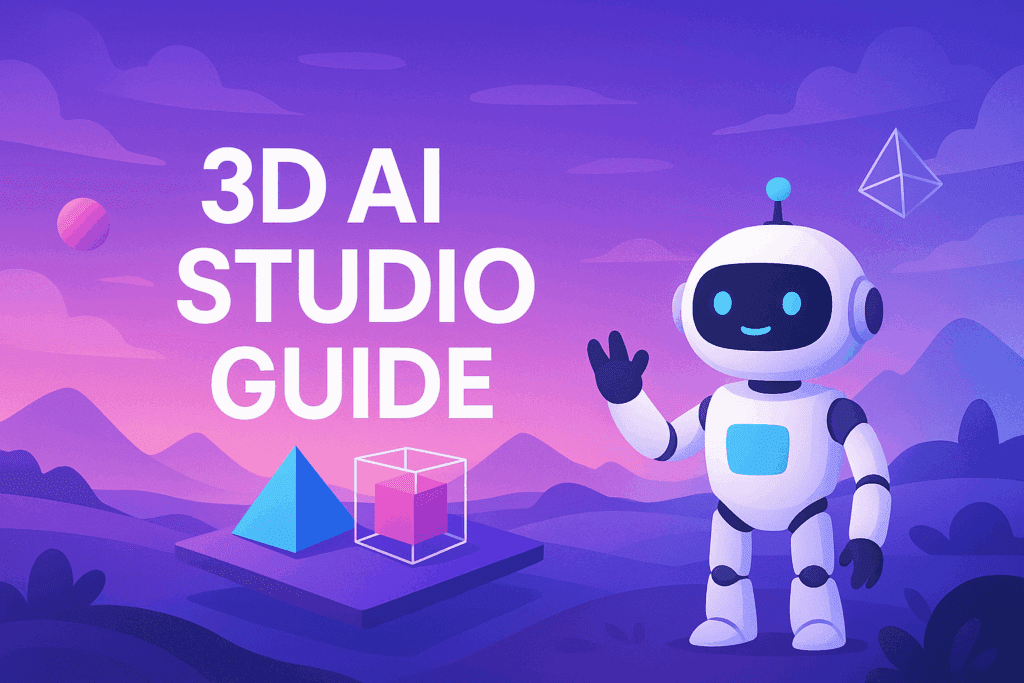 3D AI studio