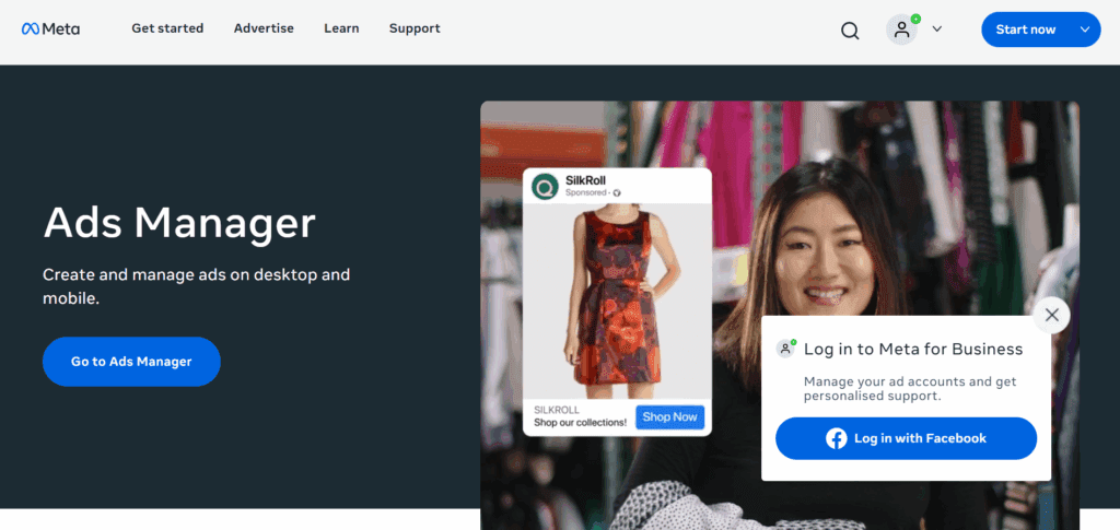 Meta advertising manager