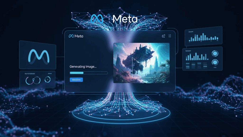 image – VidAU.ai meta ai image generator