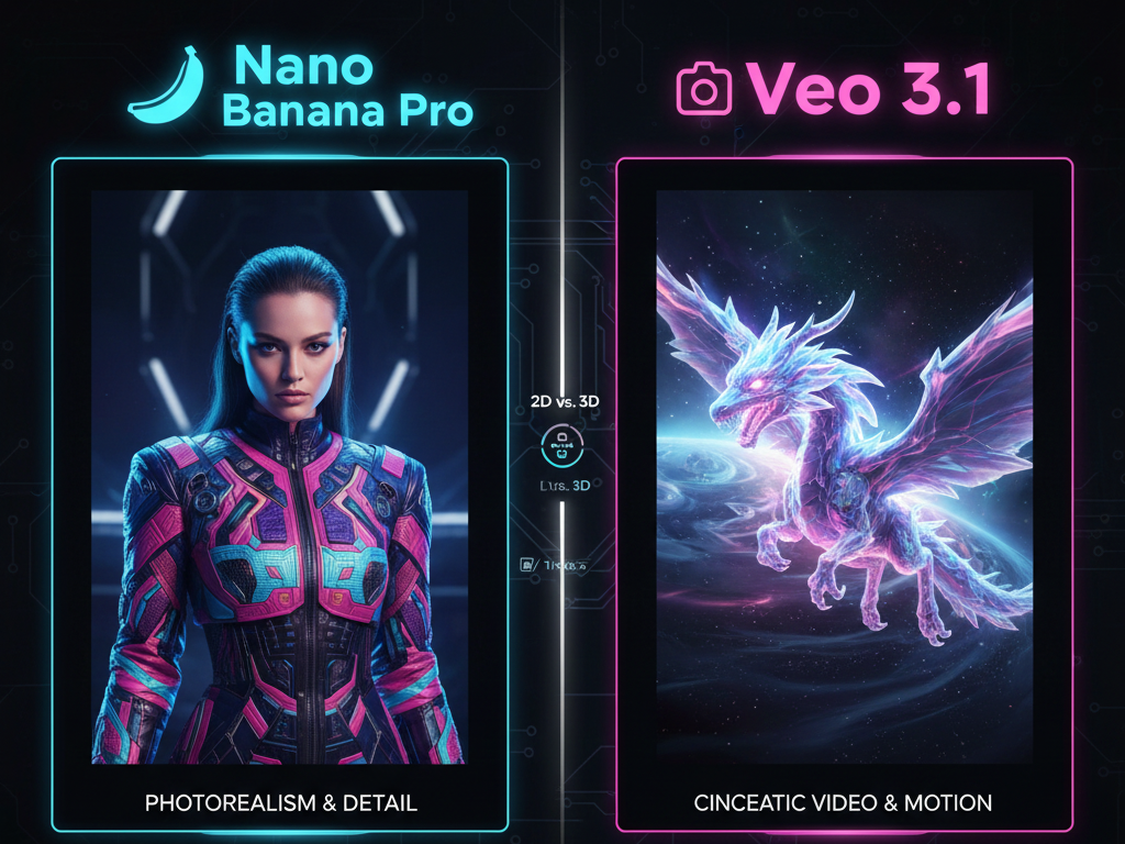 Image of Veo 3.1 and Nano Banana Pro