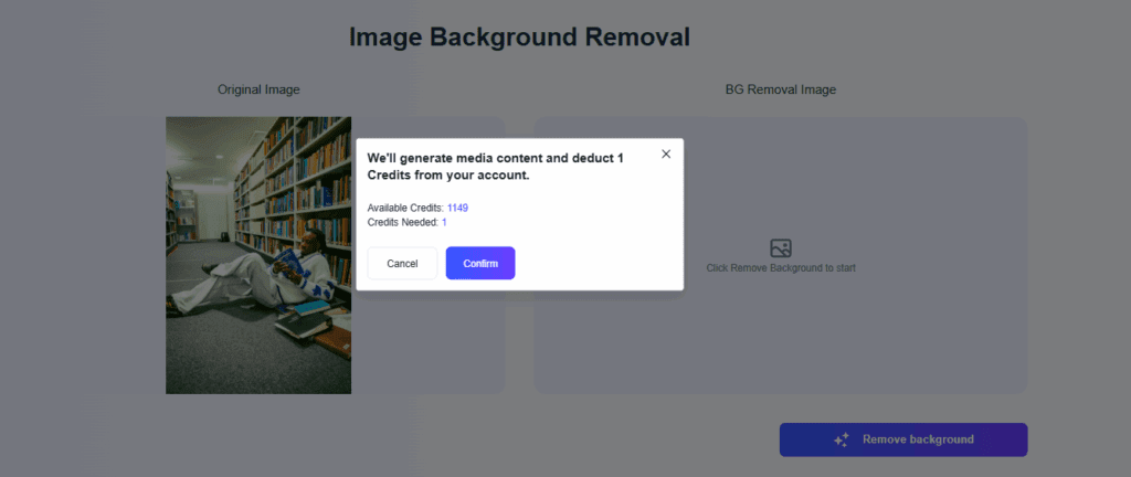 Background Remover AI Page