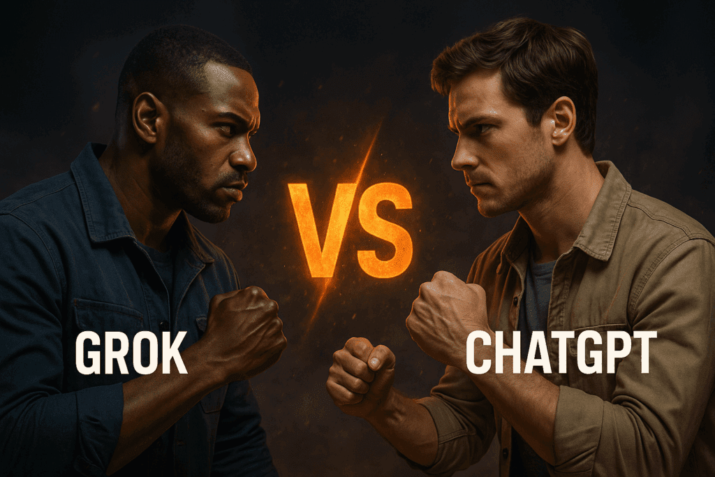 Grok vs ChatGPT