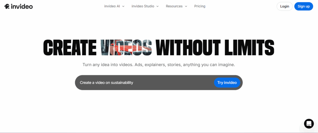 invideo ai image to video