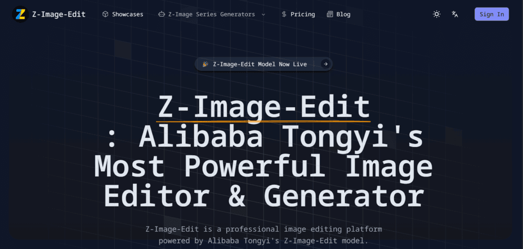 Z Image Editor AI – VidAU.ai Z Image Editor AI