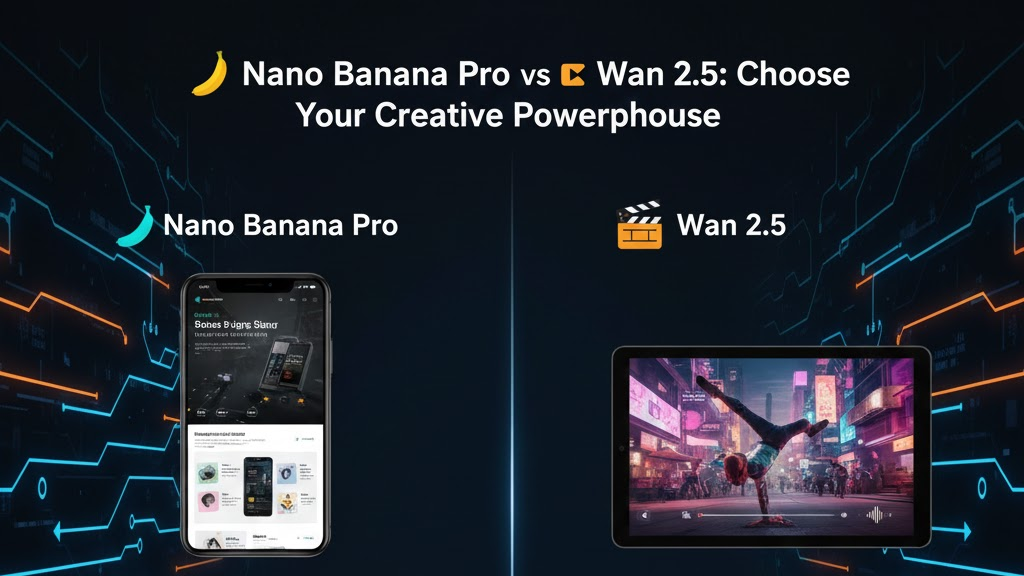 image – VidAU.ai image of Nano Banana Pro vs Wan 2.5