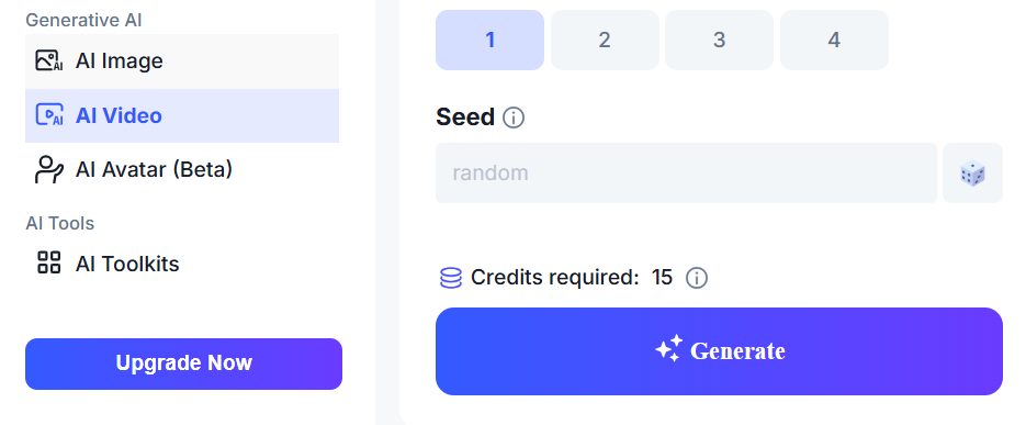 image – VidAU.ai Wan 2.5 Page