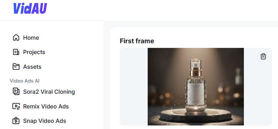 image – VidAU.ai Wan 2.5 Page