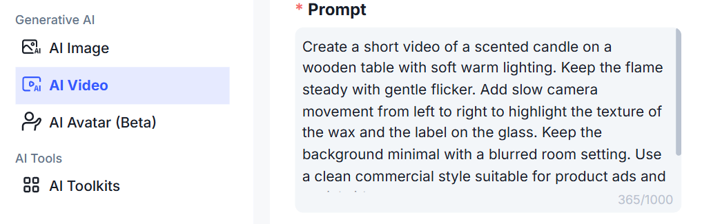 image – VidAU.ai MiniMax Hailuo 2.3 page