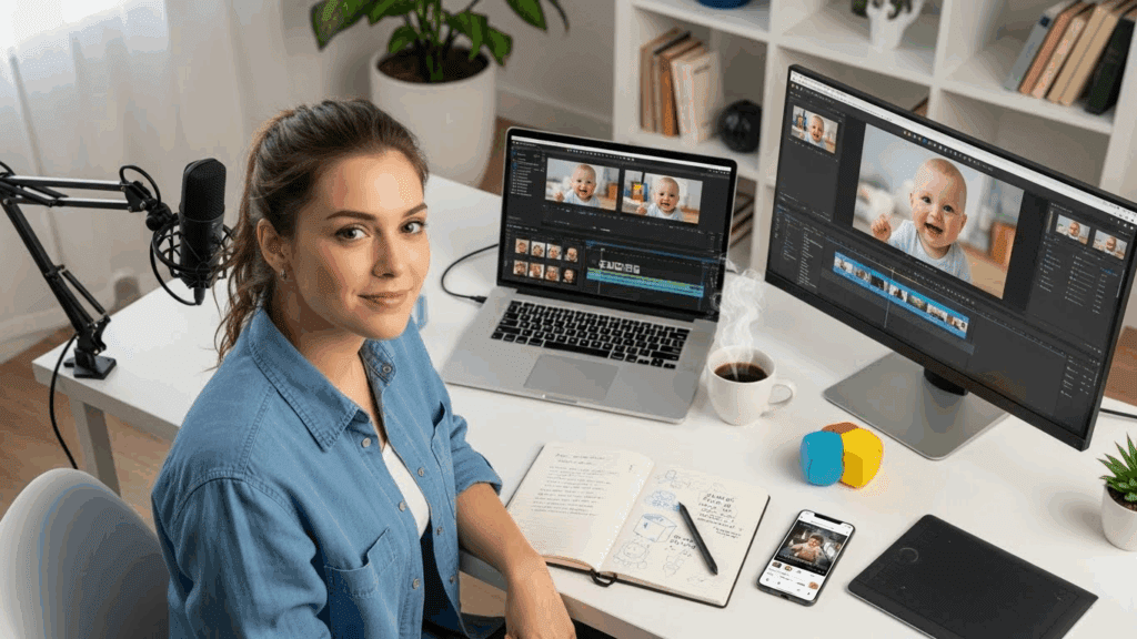 image – VidAU.ai ai baby videos