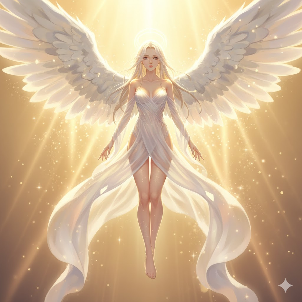 image – VidAU.ai image of angelic nfsw animie