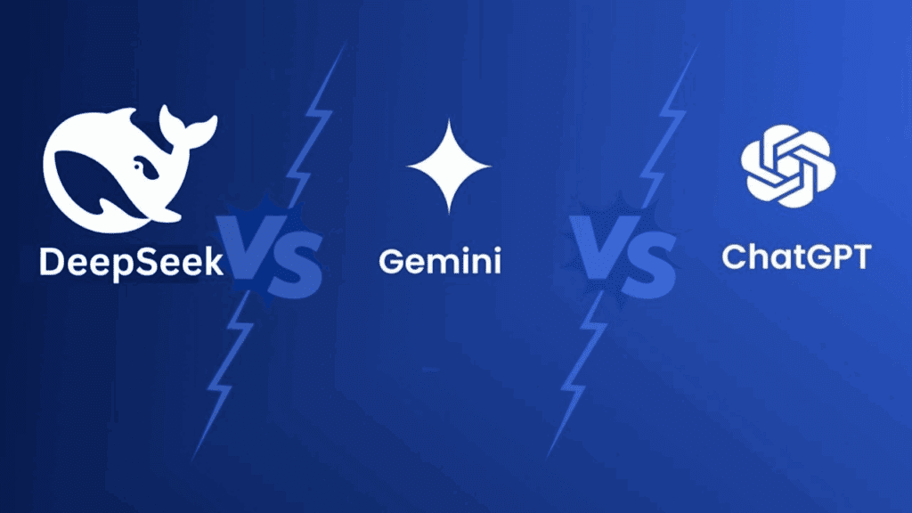 image – VidAU.ai DeepSeek vs Gemini vs Chat GPT