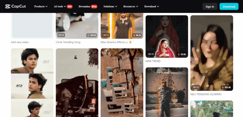 CapCut Template New Trend – VidAU.ai CapCut template new trend