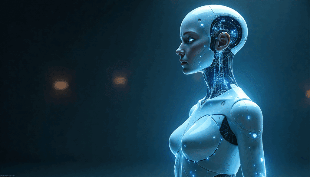 image of an AI robot: grok ai companion nsfw