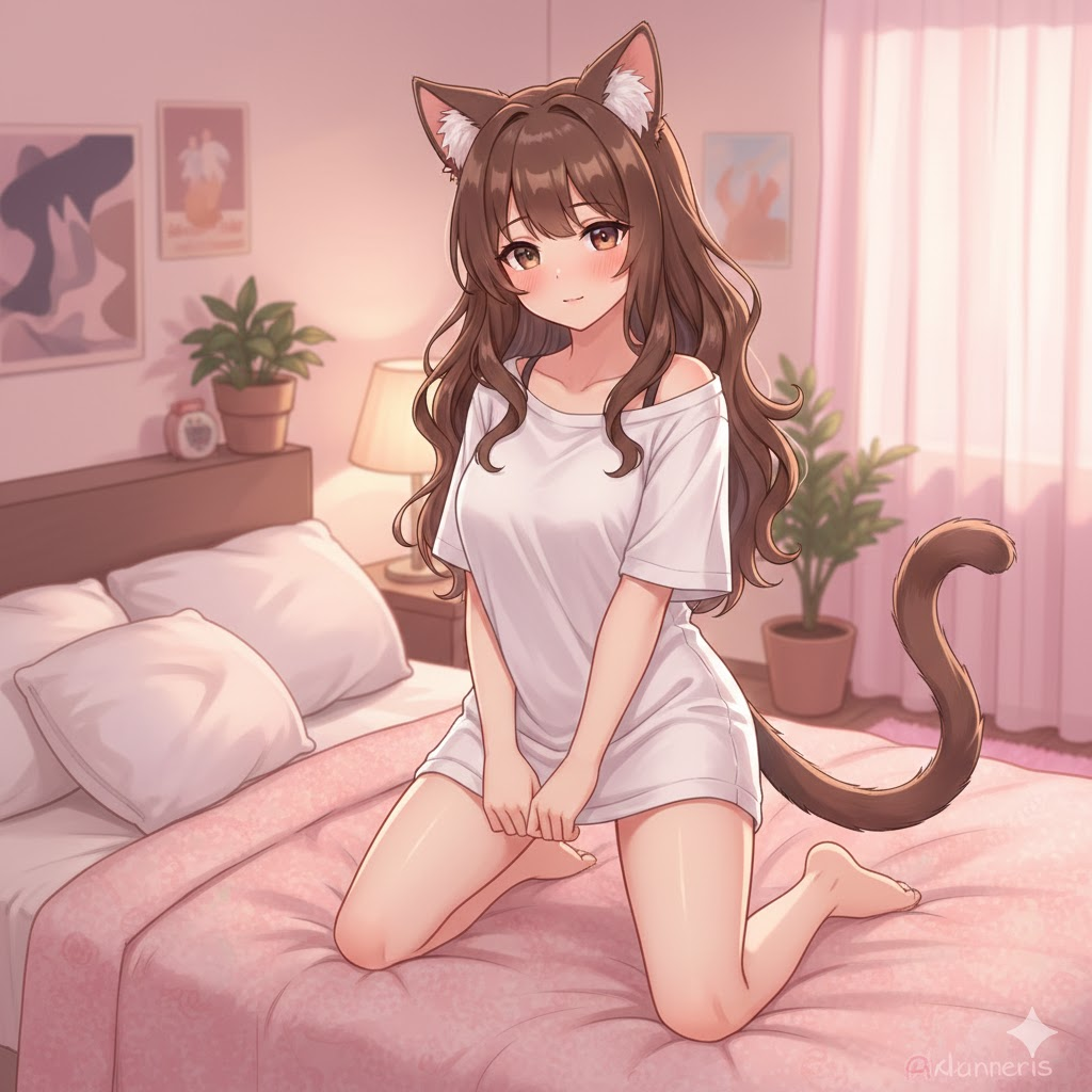 image – VidAU.ai image of anime cat uncensored image