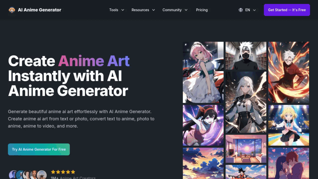 image – VidAU.ai ai anime