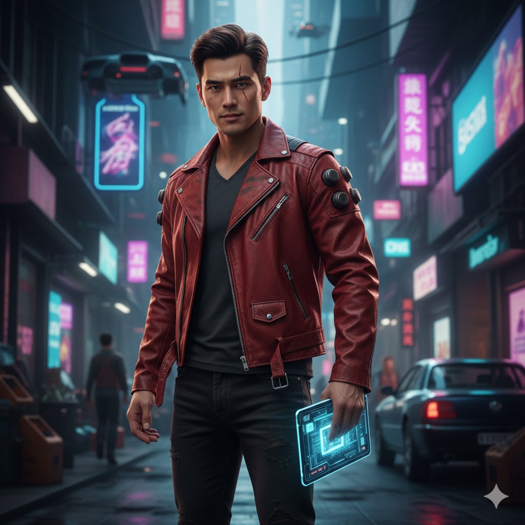 image of a man holding a futuristic tablet: sora character – VidAU.ai image of a man holding a futuristic tablet: sora character