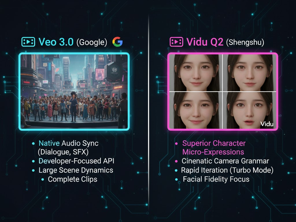image of Veo 3.0 vs Vidu Q2