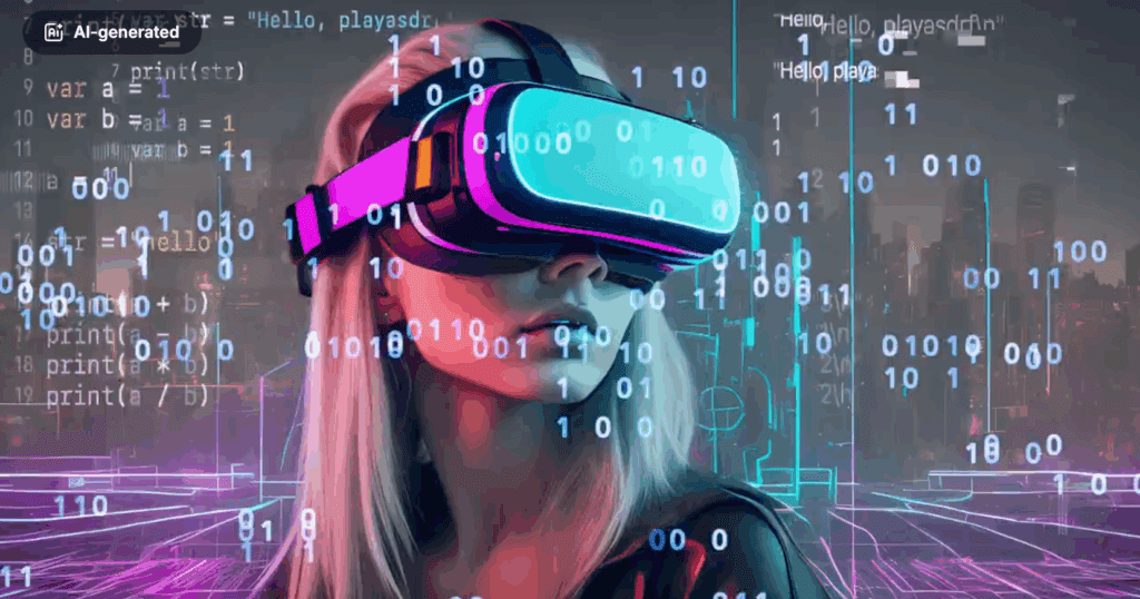 image of veo 3 AI character