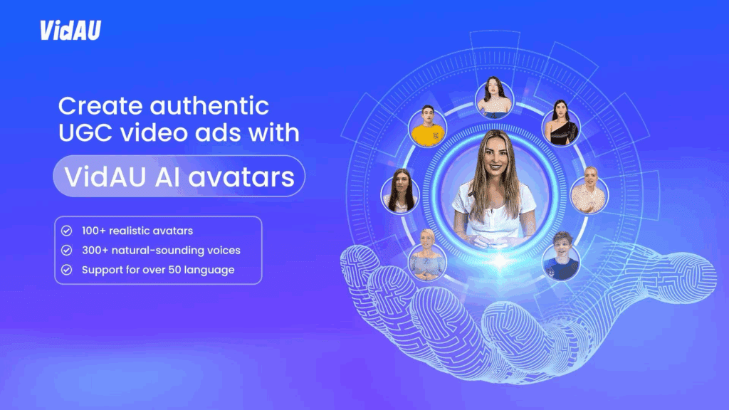 image – VidAU.ai ai video avatars