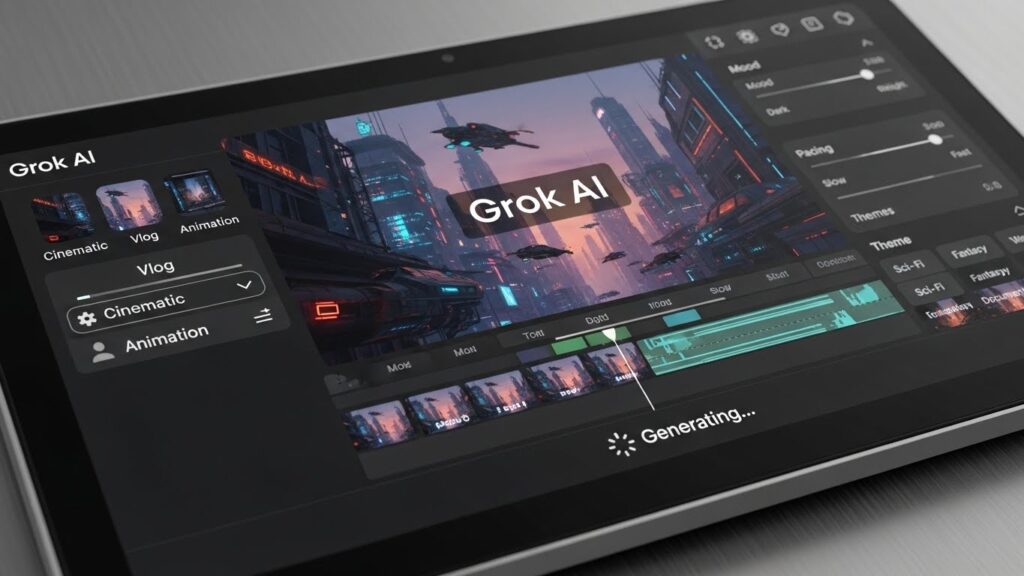 grok ai video generator
