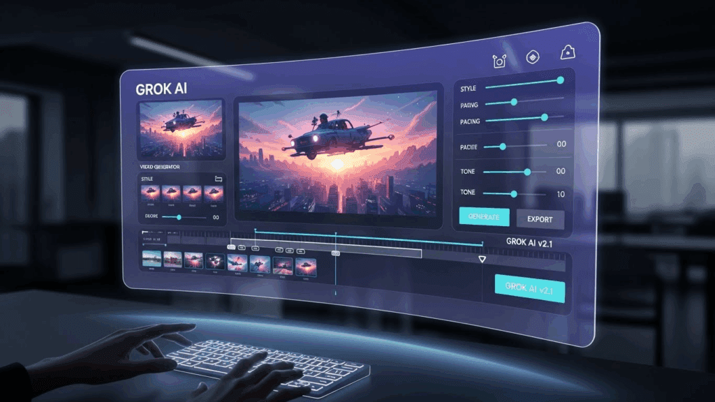 grok ai video generator