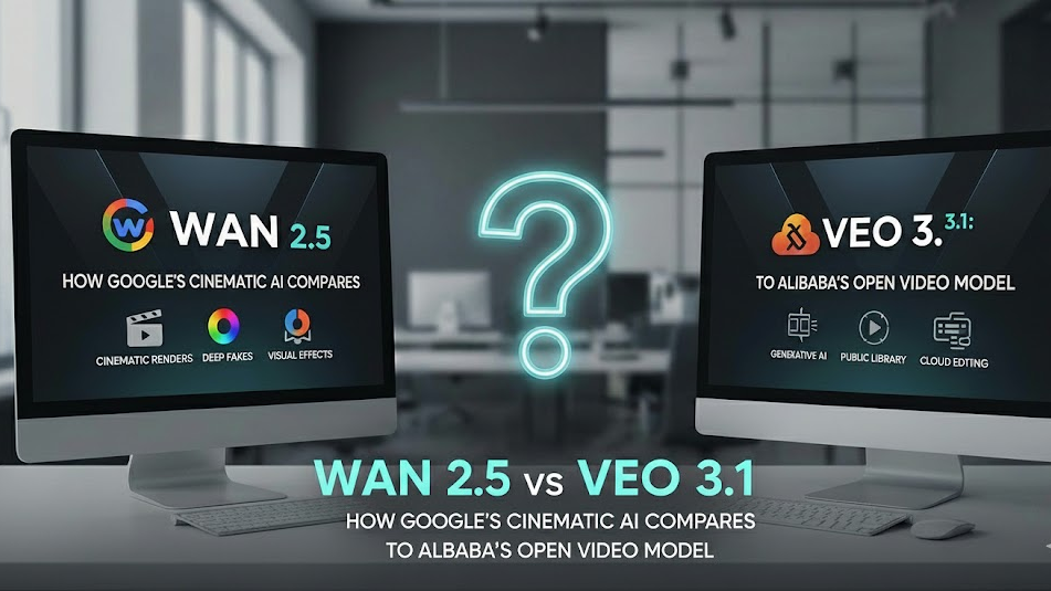 image of wan 2.5 and veo 3.1 
