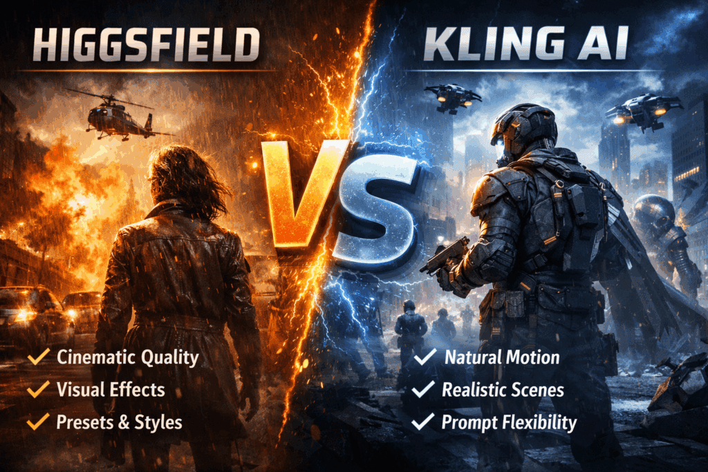 Higgsfield vs King Cinematic AI