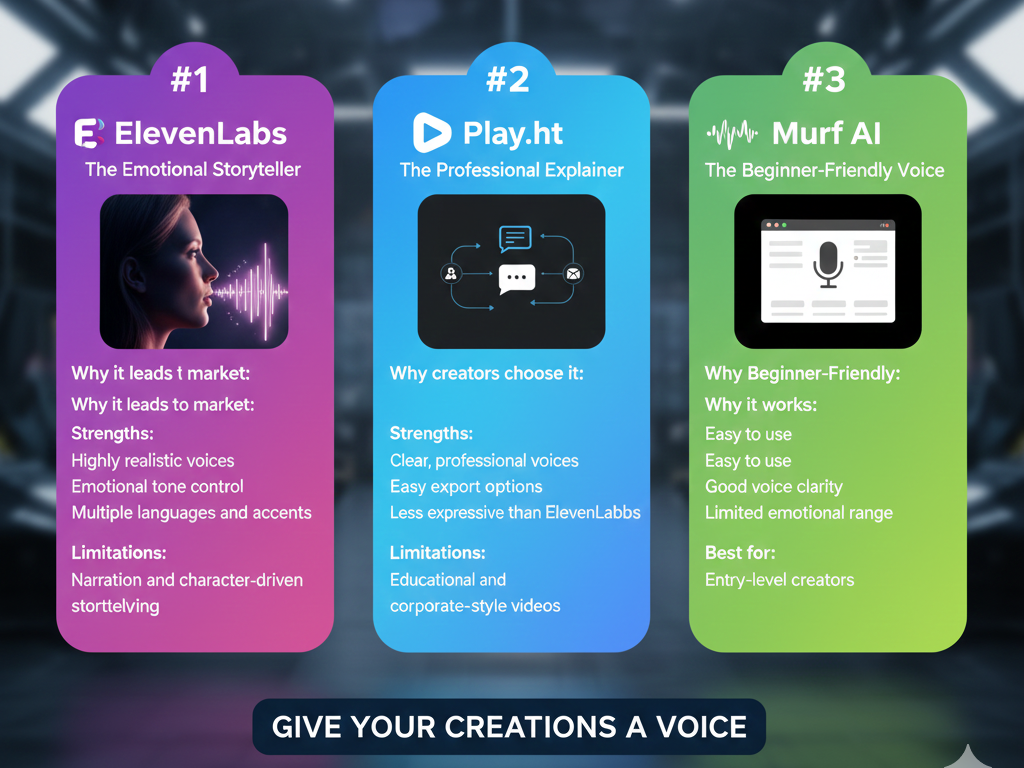 image – VidAU.ai image of Voice AI Platforms for Character Dialogue