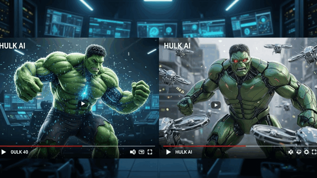hulk ai videos