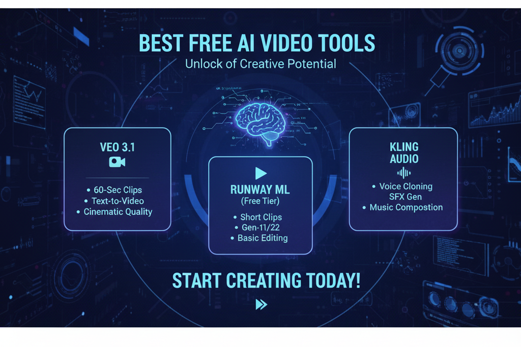 Gemini Generated Image -Image of AI best Video tools