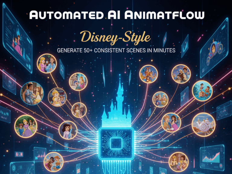 Scene Now Automated AI Animation: Generate Free 50+ Disney Scenes Now