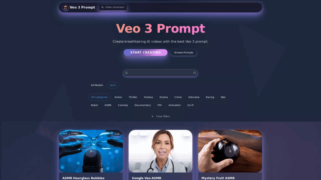 Veo 3 Prompt