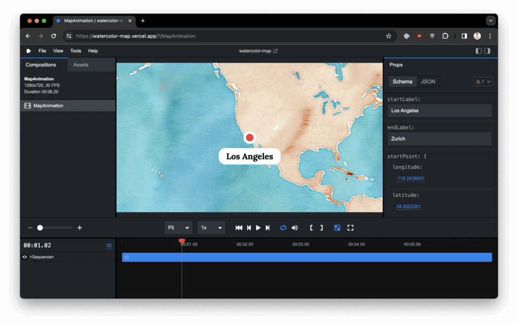Claude AI Remotion Video Editing