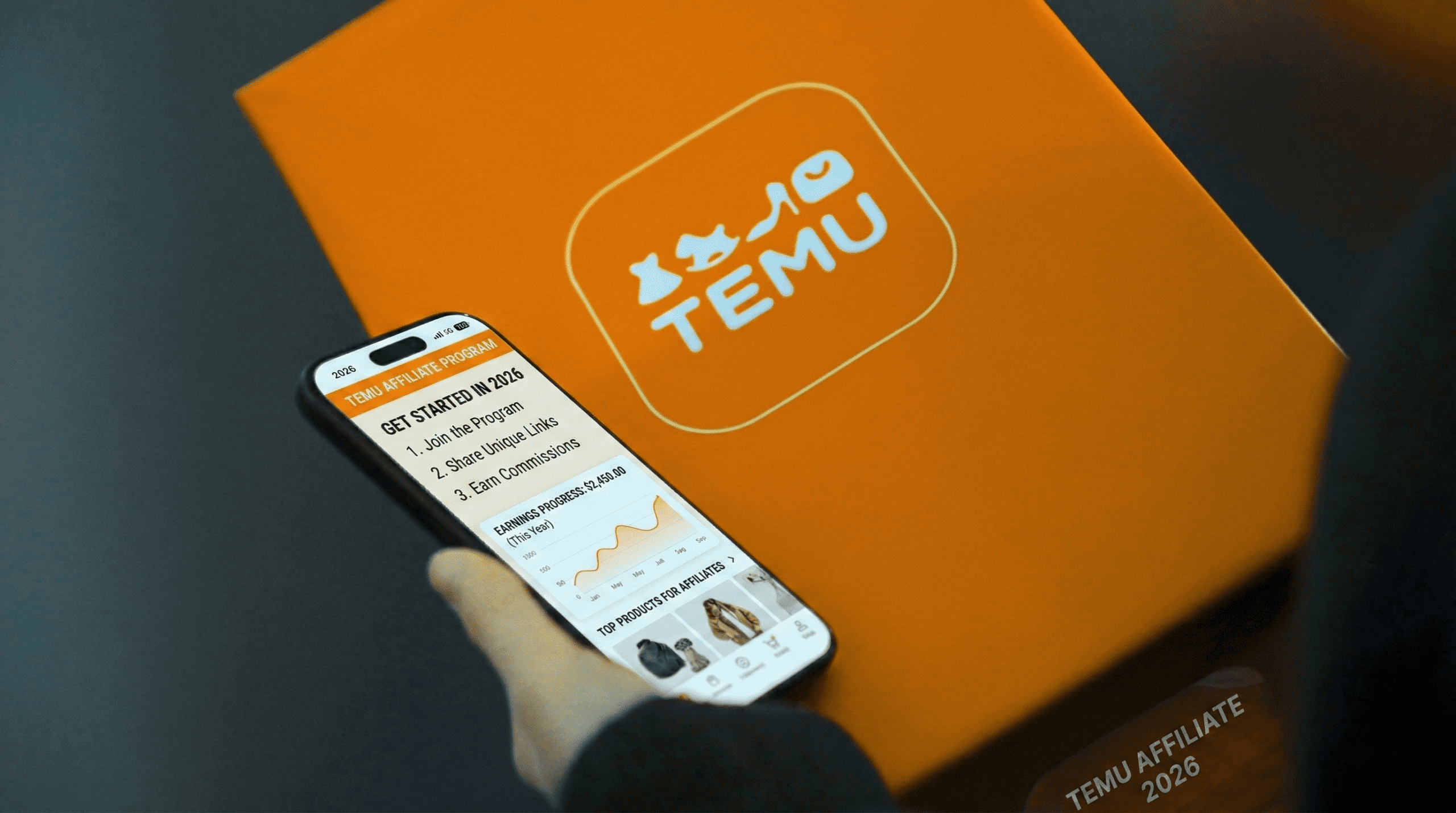 Temu affiliate program 2026 — how to join, earn commissions and get free products as a creator