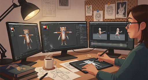 character animation toolkit