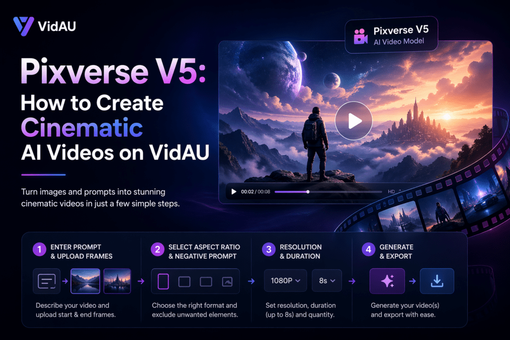 Pixverse V5 image – VidAU.ai Pixverse V5 image